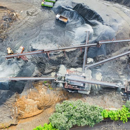 aereal crushing plant